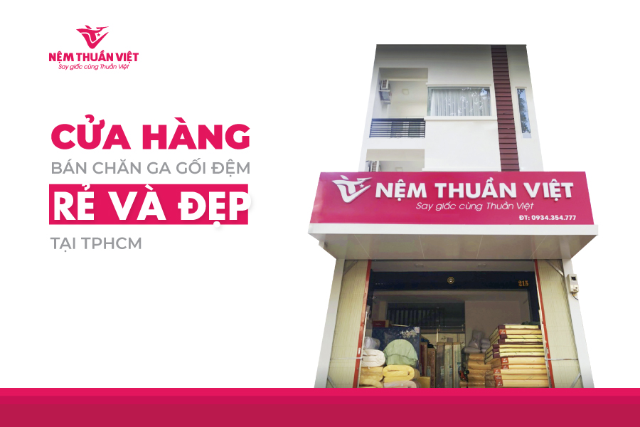 cửa hàng bán chăn ga gối đệm tại tphcm